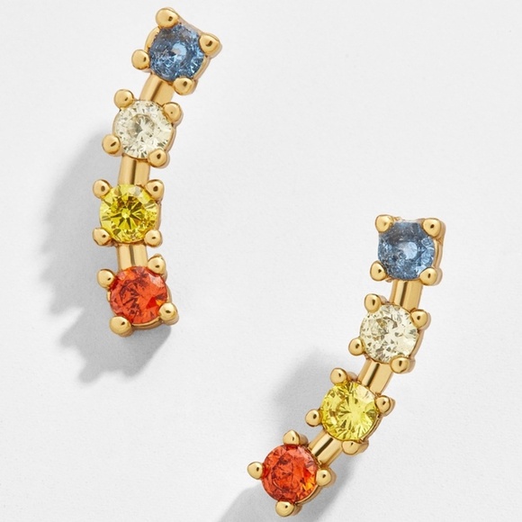 **ADARA* Multicolor Rhinestone Fashion Earrings - Picture 3 of 3